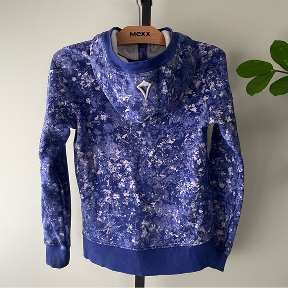 Ivivva by Lululemon Scuba Zip Up Hoodie Purple Children’s Girls Preteen Size 12 - Picture 3 of 8